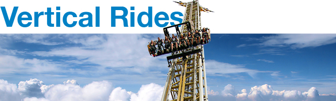 Vertical Rides like Free Fall Tower and Drop Tower
