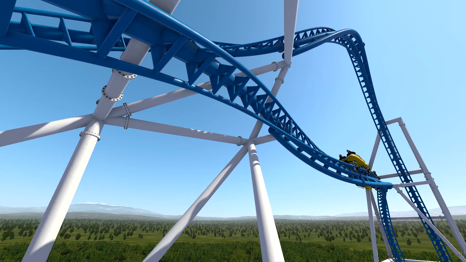 Vertical LSM Roller Coaster, Compact LSM Launch Coaster