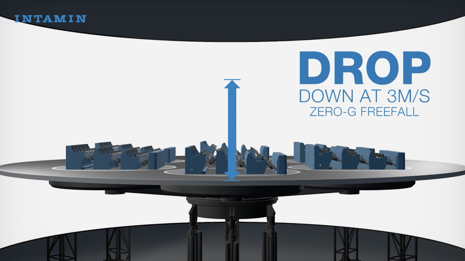 Dynamic Motion Stage Intamin Amusement Rides
