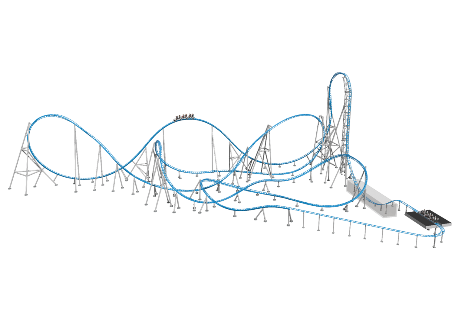 Vertical Launch Coaster Intamin Amusement Rides